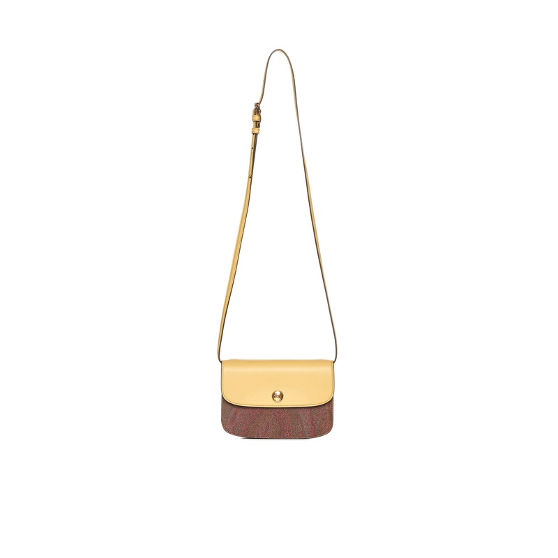 Essential canvas and leather mini bag