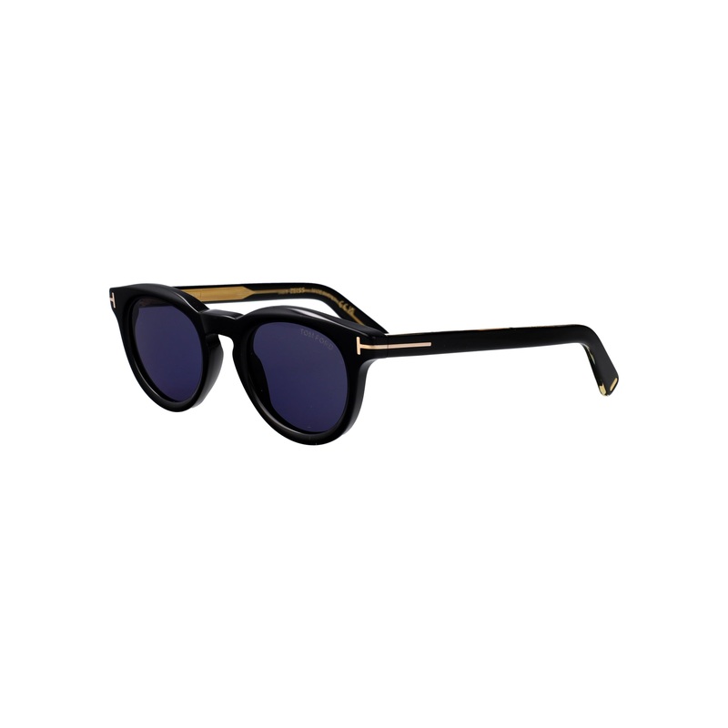 FT1325 Sunglasses in Black Acetate