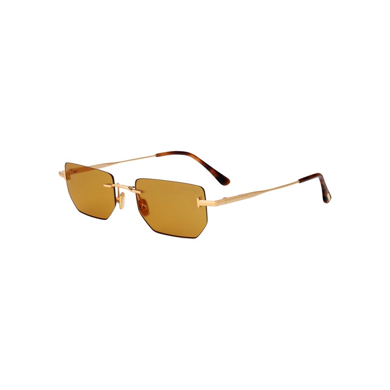 Gold Metal Sunglasses|Gold|53