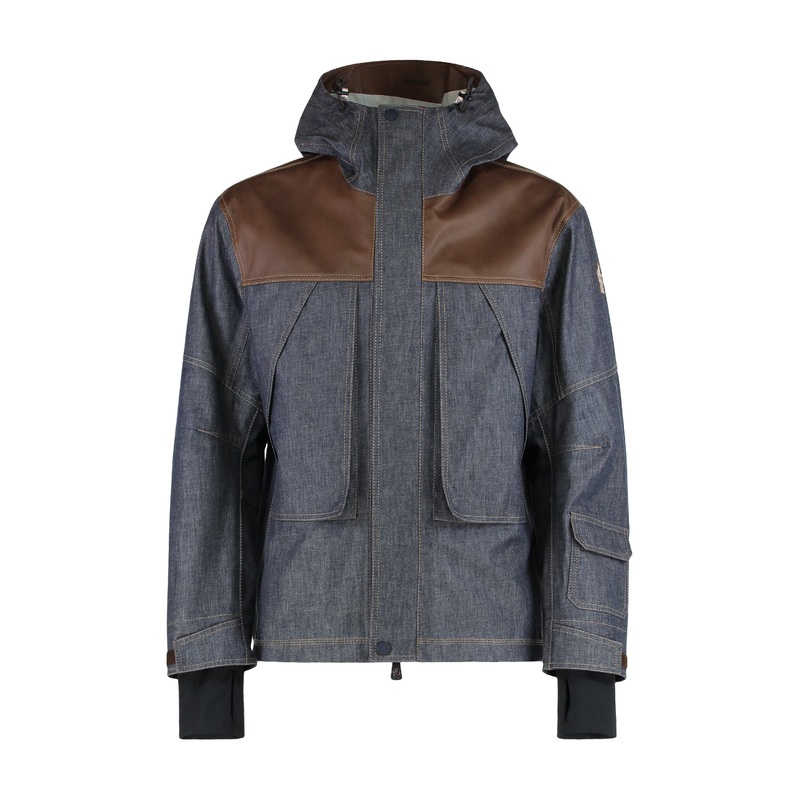 Padded Denim Ski Jacket|Denim|2