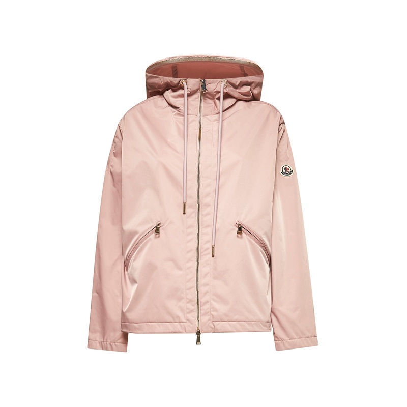 Pink Cassiopea hooded jacket|0|1|2
