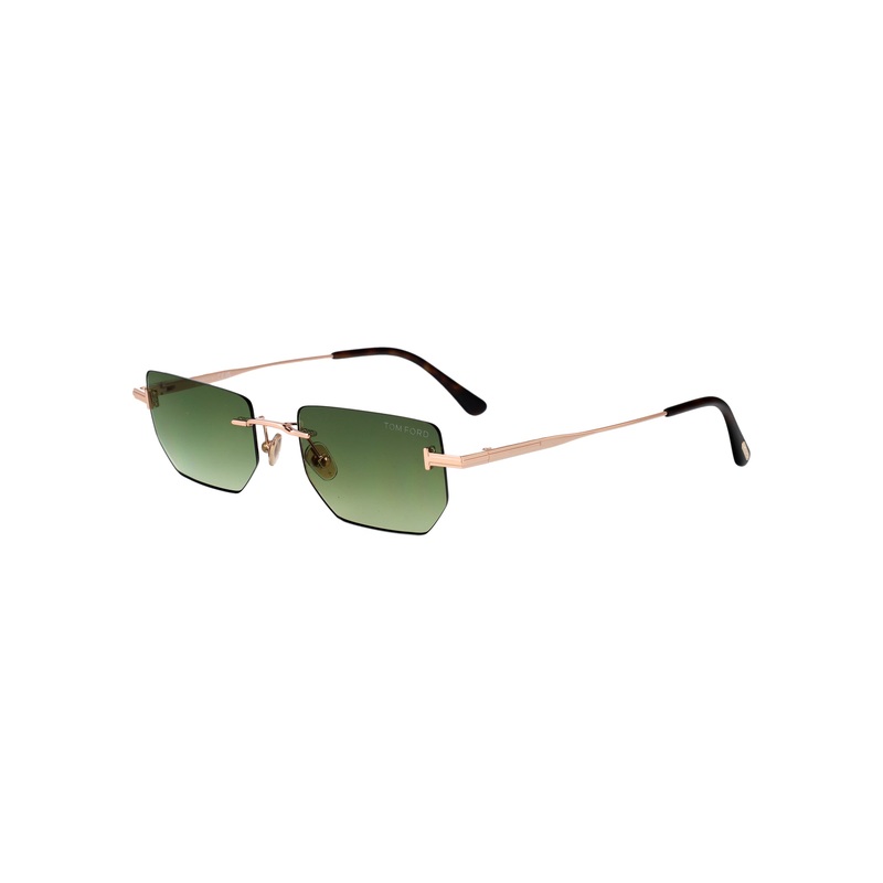 ETHAN-02 Sunglasses in Gold Metal