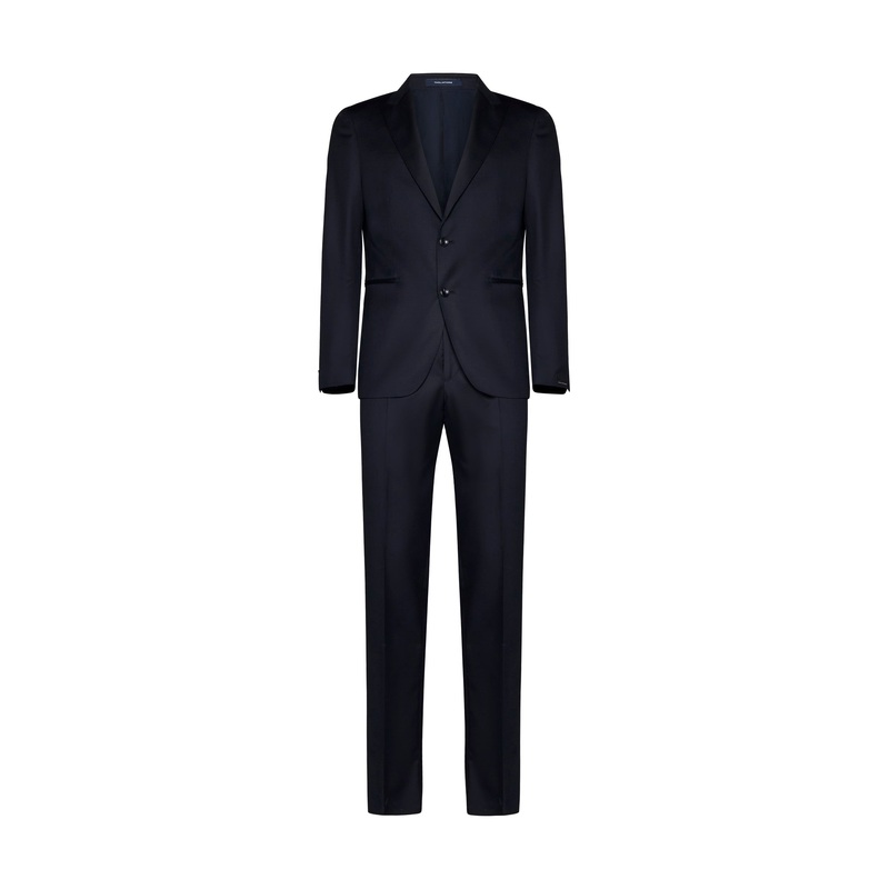 Single-breasted wool suit|54