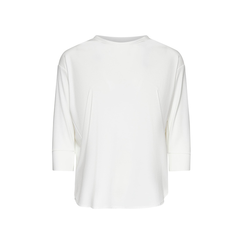 White jersey Tandria T-shirt|40|42|44|46|48