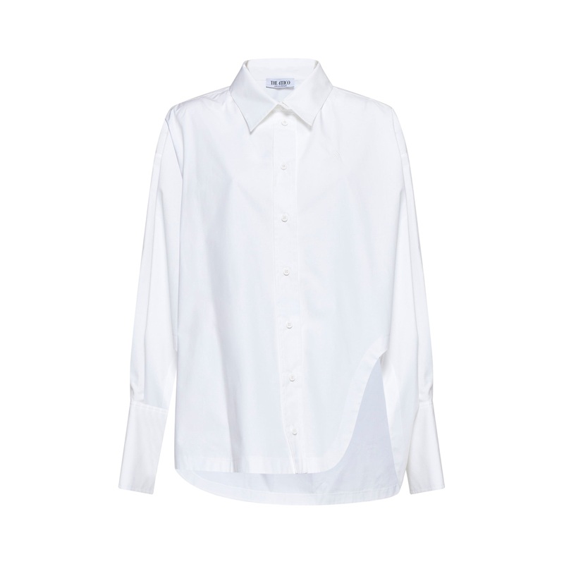 White parachute popeline ”Diana” shirt
