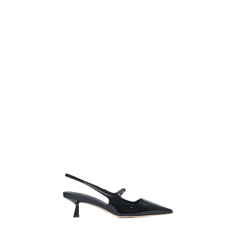 Didi patent leather slingback pumps