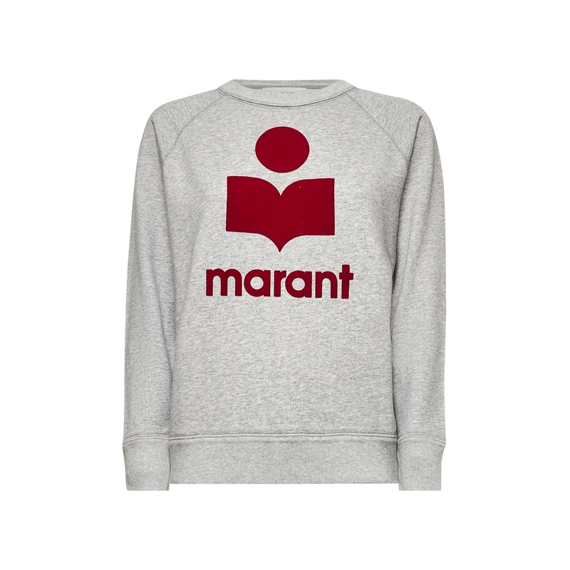 Grey cotton Millyny logo sweatshirt