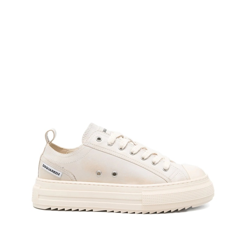 Dsquared2 Vintage Leather Sneakers