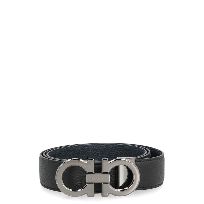 Gancini Reversible Leather Belt