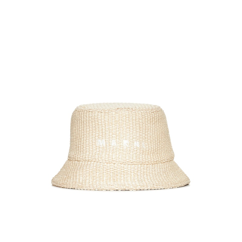 Raffia bucket hat|S|M