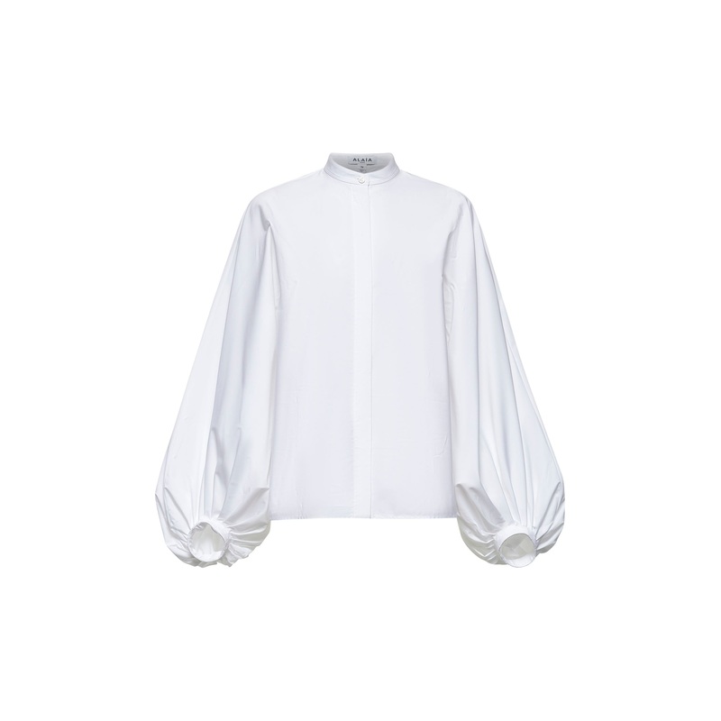 White poplin shirt|36|38