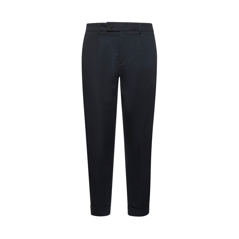 Blue stretch cotton Riviera Elastic trousers