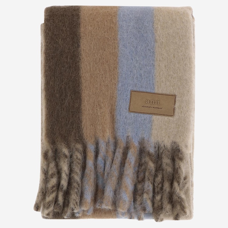 Wool-Blend Multicolor Scarf|Multicolor|One Size