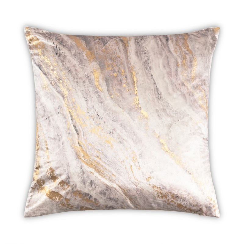 Arles Gold Pillow|22×22|Gold