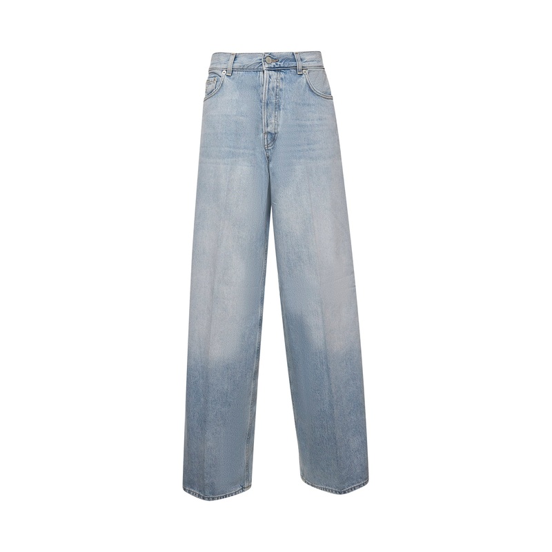 Light blue denim Bethany wide leg jeans