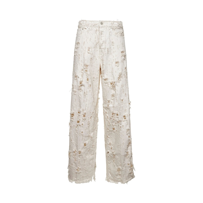 White denim Bethany Bull-Destroy jeans