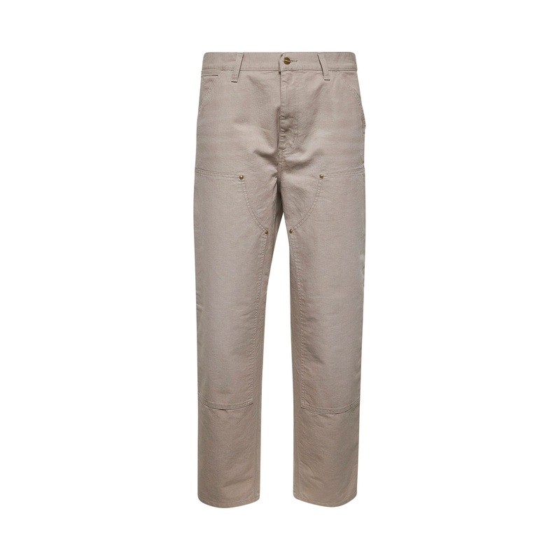Beige Dearborn canvas Double Knee pants