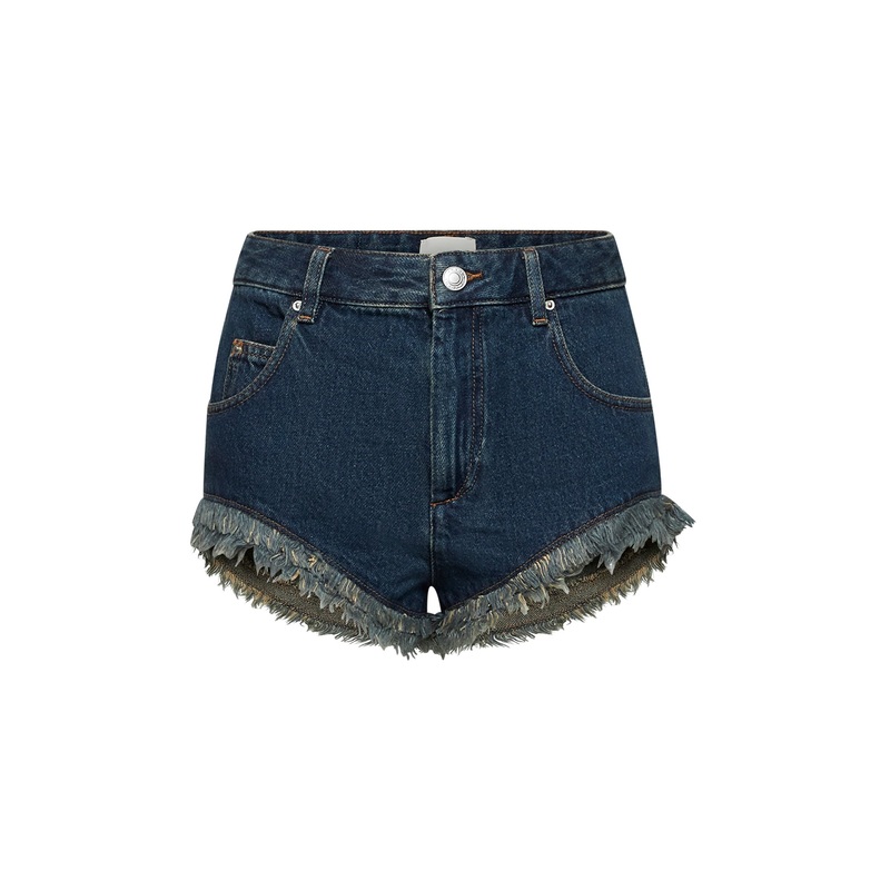 Blue denim Eneidao mini shorts