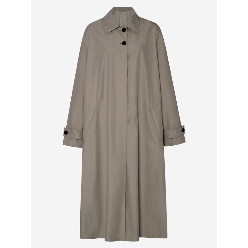 Cappotto Lolana in Cotone|Taupe|2|4