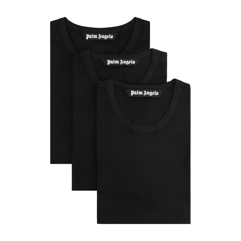 Set of Three Cotton T-Shirts|Black|White|S|M|L|XL|XXL