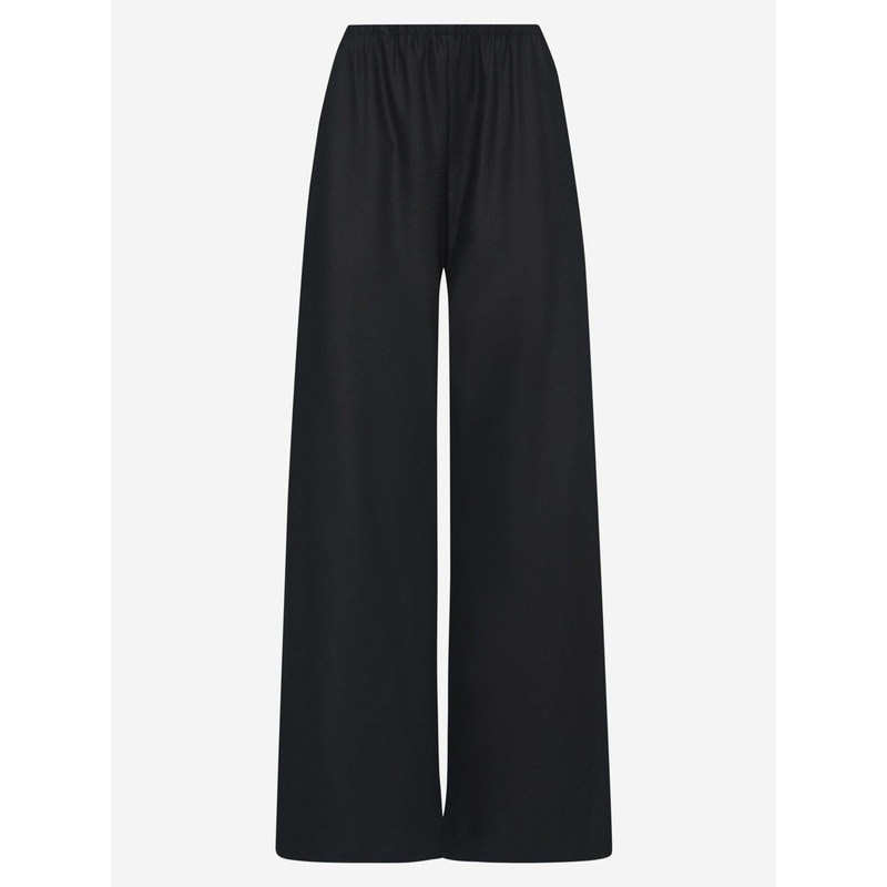 Virgin Wool Gala Trousers|Black|4|6|8