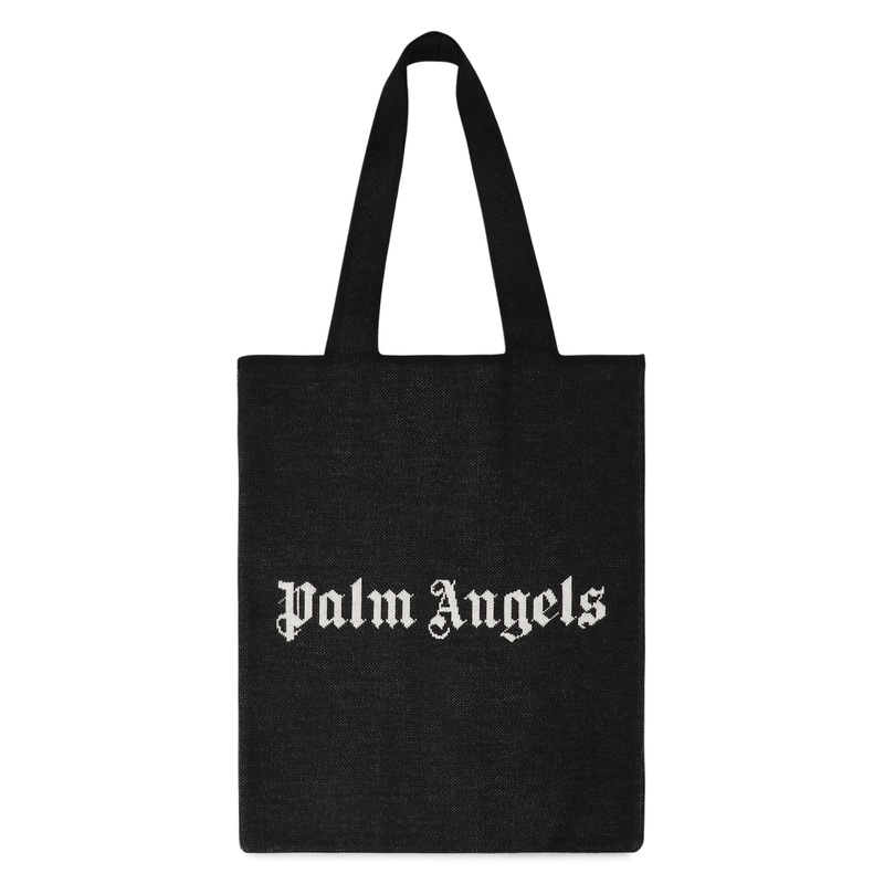 Black Tote Bag with Logo|Black|One Size