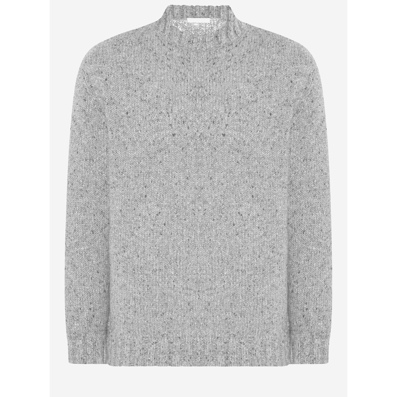 Cashmere Sweater in Light Grey