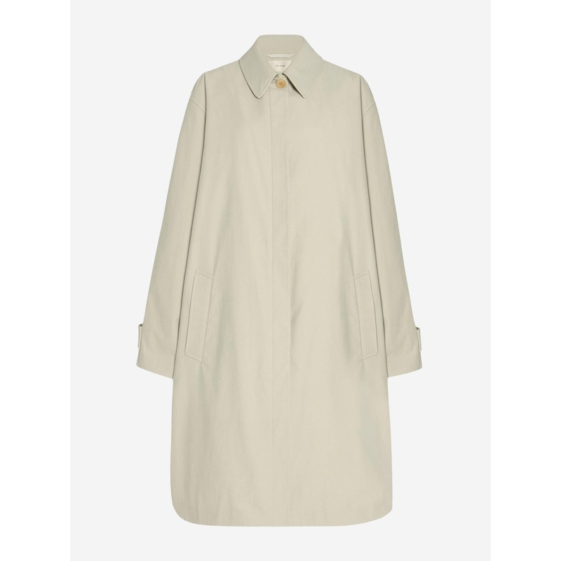 Cotton and Cashmere Pluma Coat