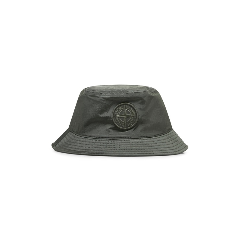 Green Nylon Metal bucket hat|M|L