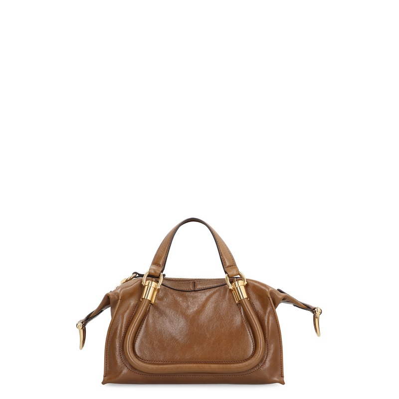 Paraty 24 Leather Handbag|Brown|One Size