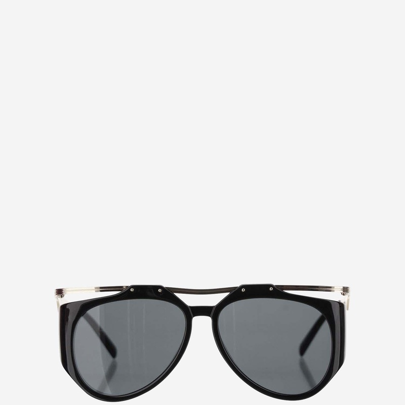 Amelia Aviator Sunglasses|Black|One Size