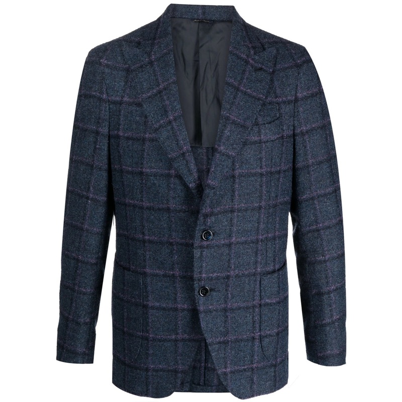 Gabo Napoli Check Pattern Jacket