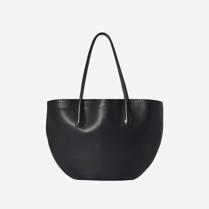Alger Leather Tote|Black|One Size