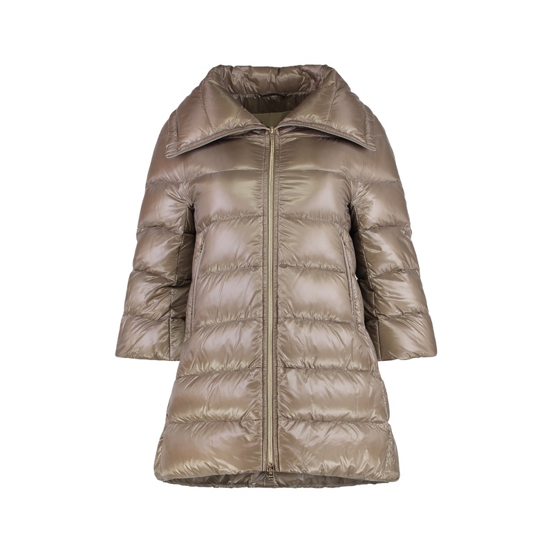 Cleofe Nylon Down Jacket|Turtledove|40|42|44