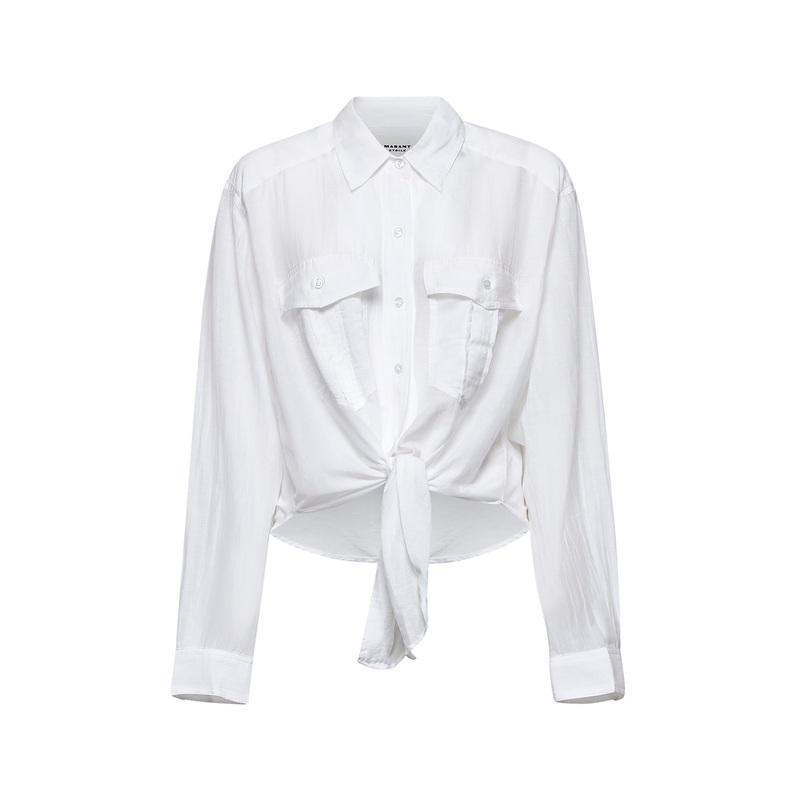 White voile Nath shirt|34|36|38|40