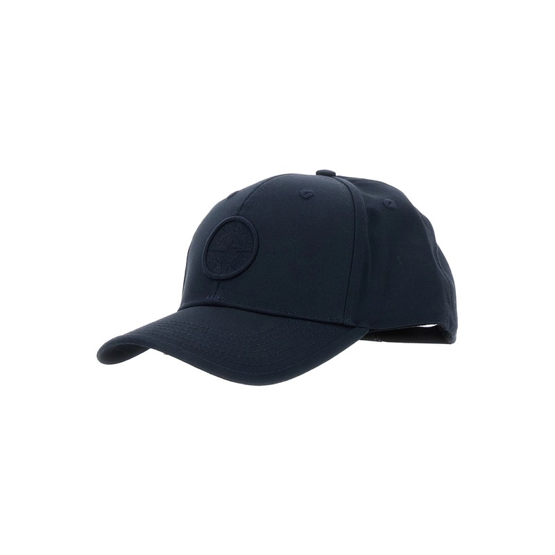 Blue Baseball Cap with Logo on the Front in Cotton Boy