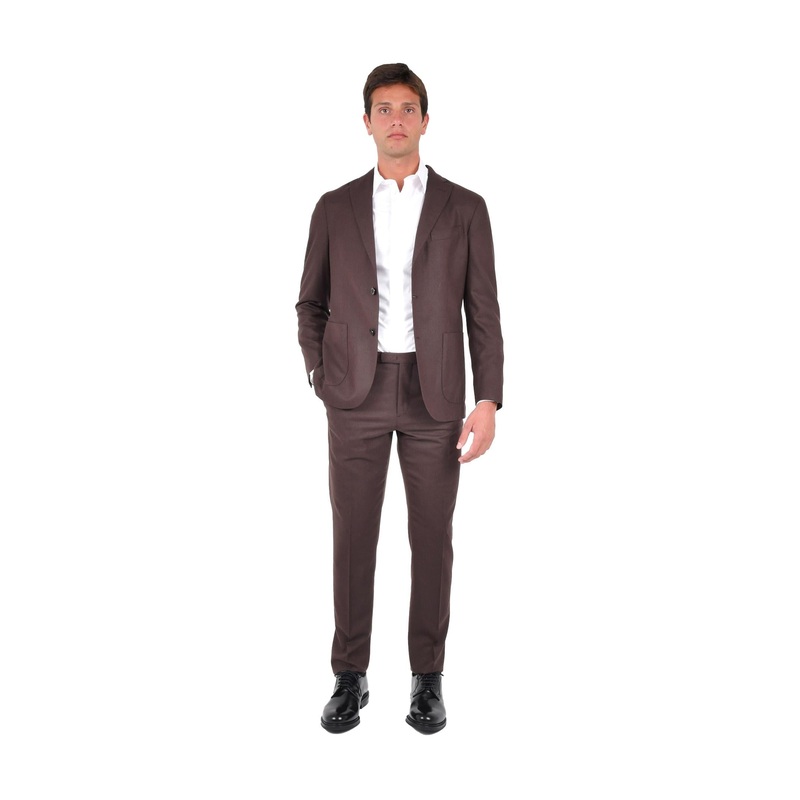 Boglioli Brown Suit|Brown|48|50|52