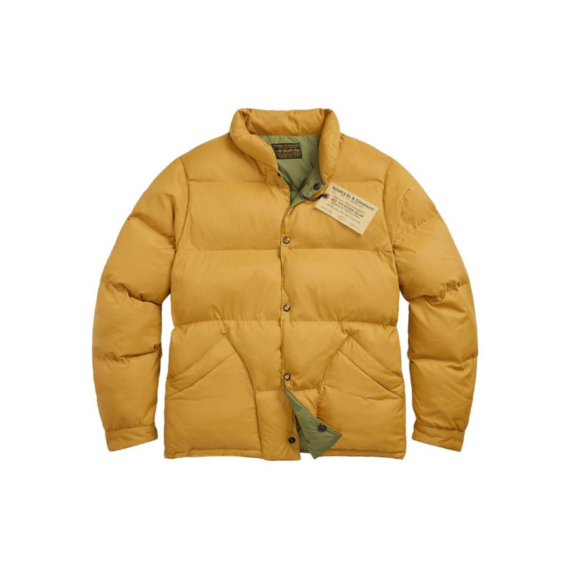 Down Jacket in Vintage Yellow|Yellow|M|L|S|XL