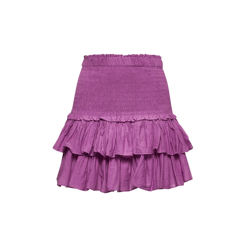 Fuchsia voile Naomi miniskirt|36|38|40|42