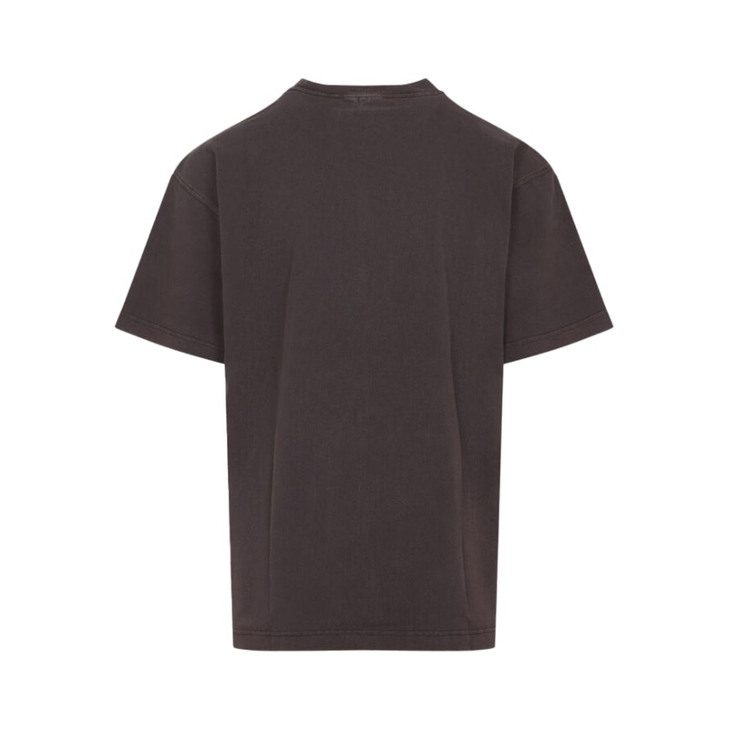 LOGO COTTON T-SHIRT|BROWN|S|M|L|XL