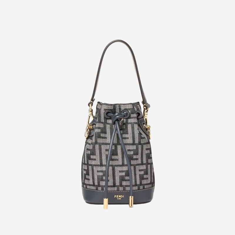 Mon Tresor Bag with FF Motif|Blue Navy|One Size