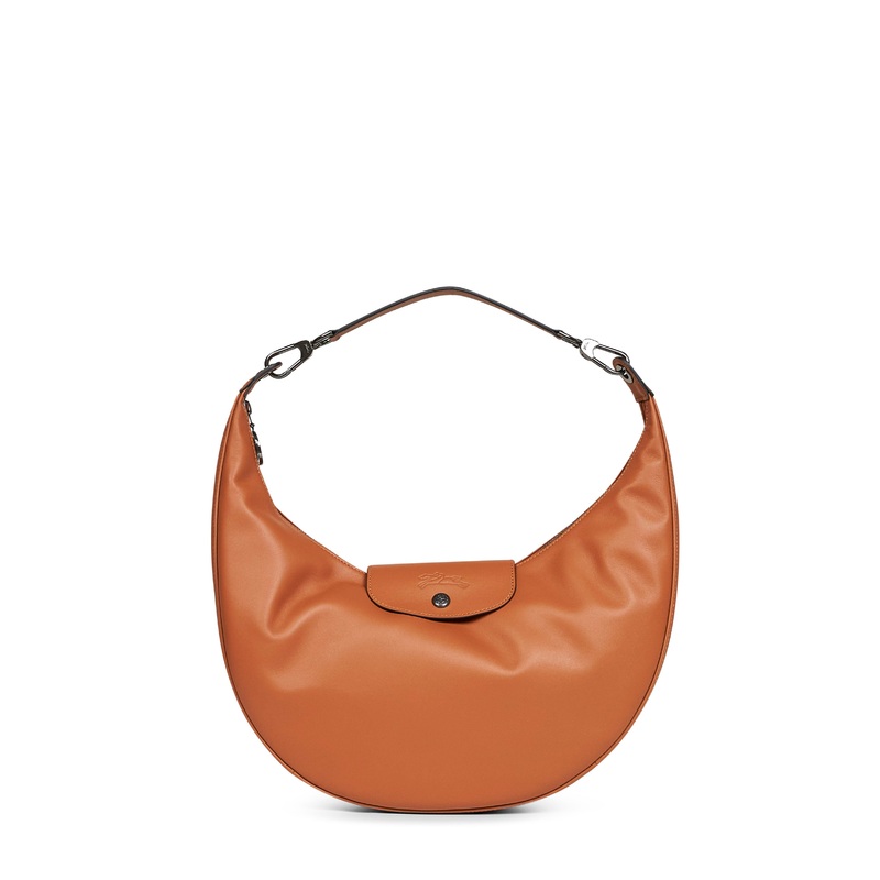 Tan Hobo Shoulder Bag|Tan|PZ