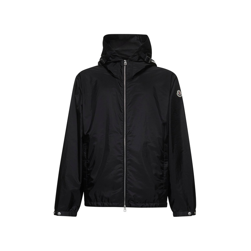 Black Remoray hooded jacket|1|2|3|4|5