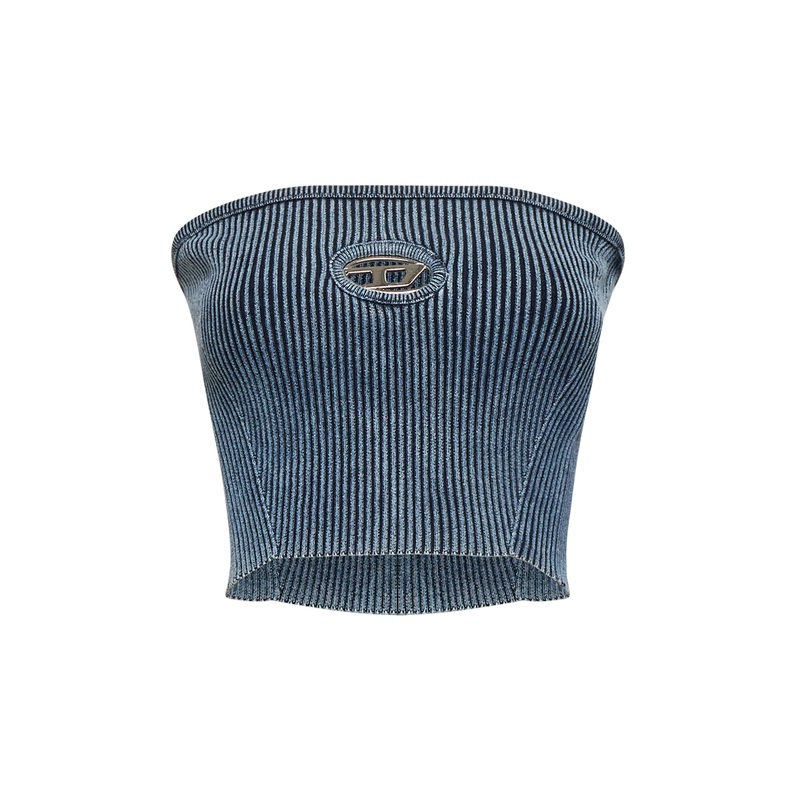 Blue M-Clarksvillex-C bandeau top