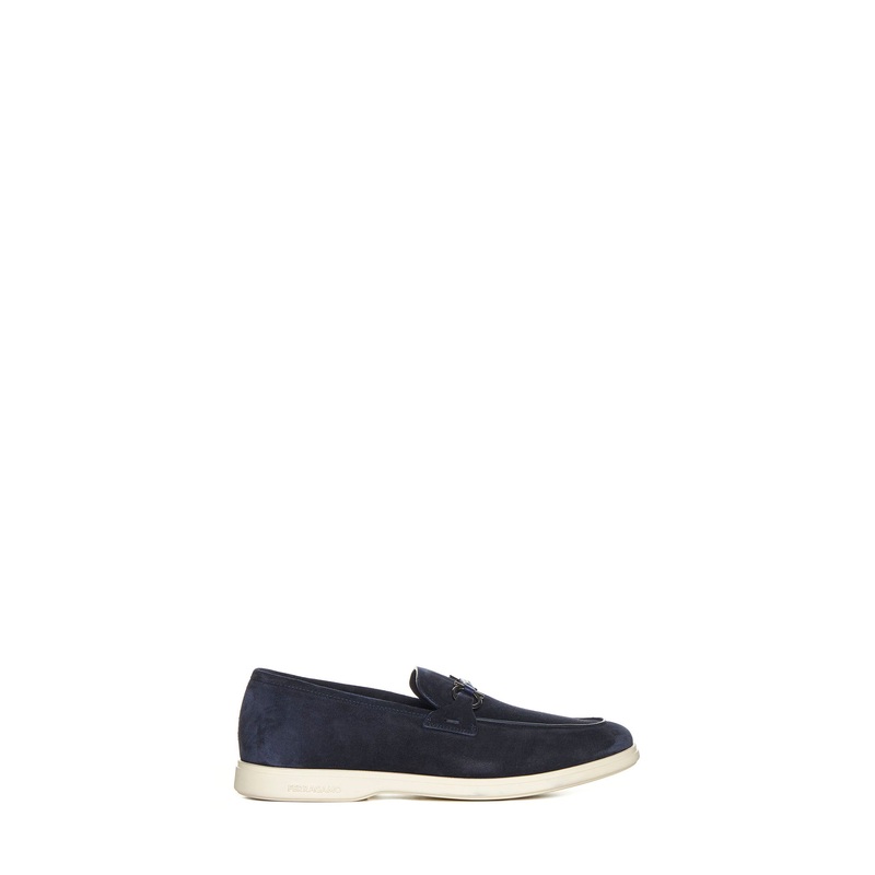 Gancini suede loafers|7|7.5|8|8.5|9|10|10.5