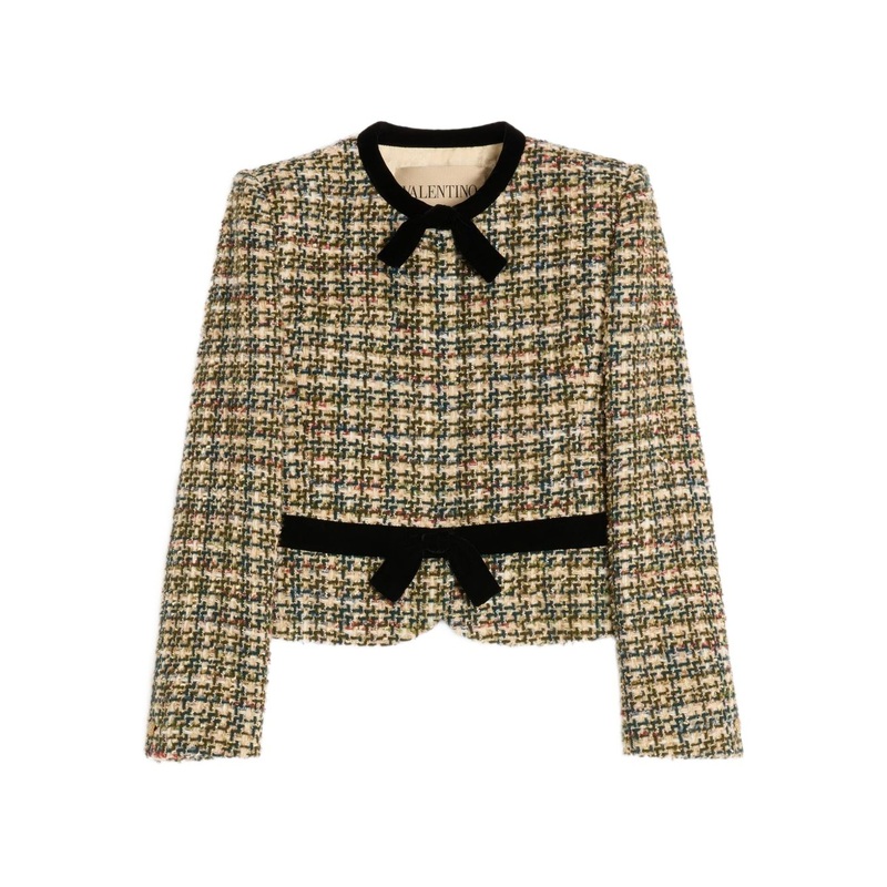 WOOL TWEED JACKET|MULTICOLOUR|42|40|44
