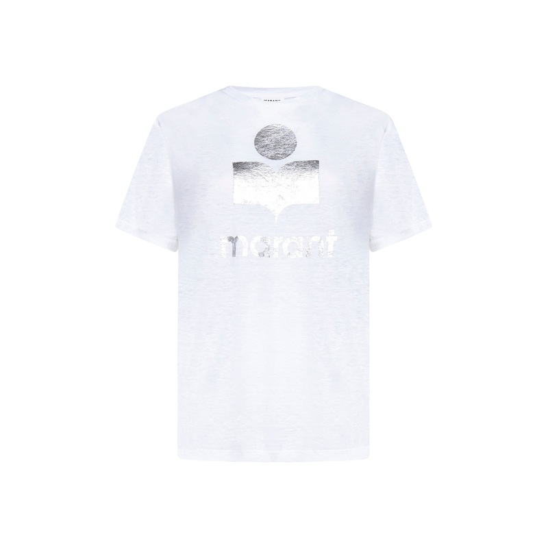 Zewel logo linen t-shirt|XS|S|M|L