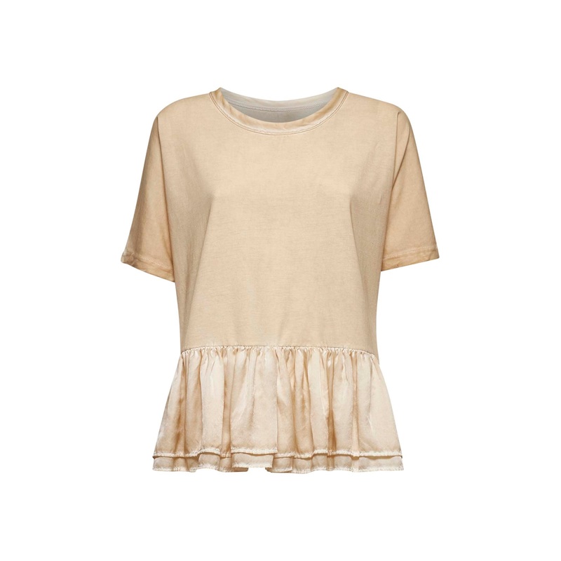 Beige jersey Todi T-shirt|S|M|L
