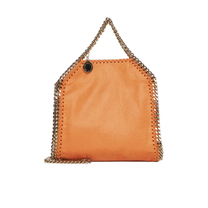 Falabella dotted chamois tiny tote bag