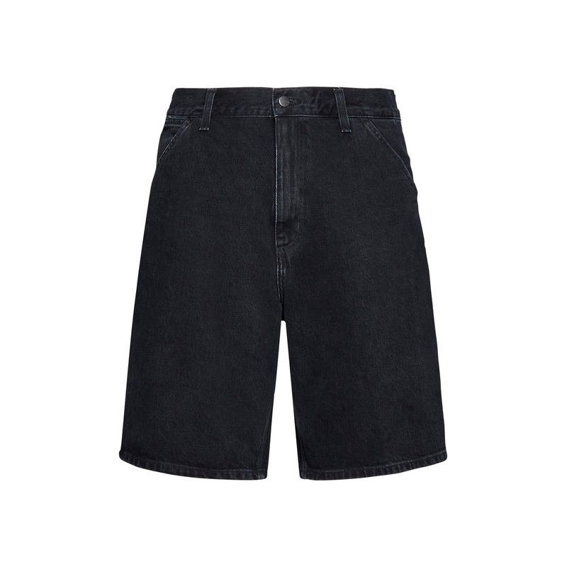 <BR/>Double Knee cotton denim shorts